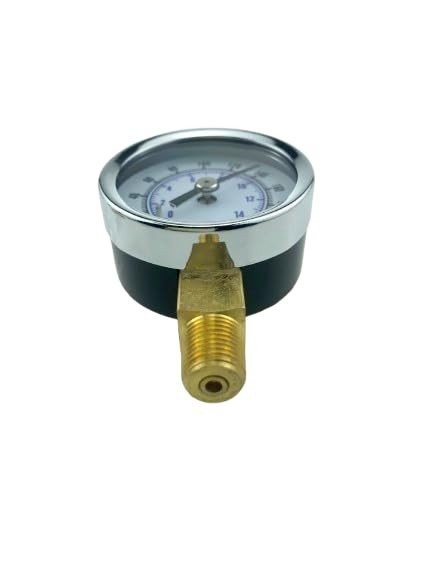 Oil Burner Fuel Pressure Test Gauge 0-200 PSI for Beckett, Suntec, Webster & Dan