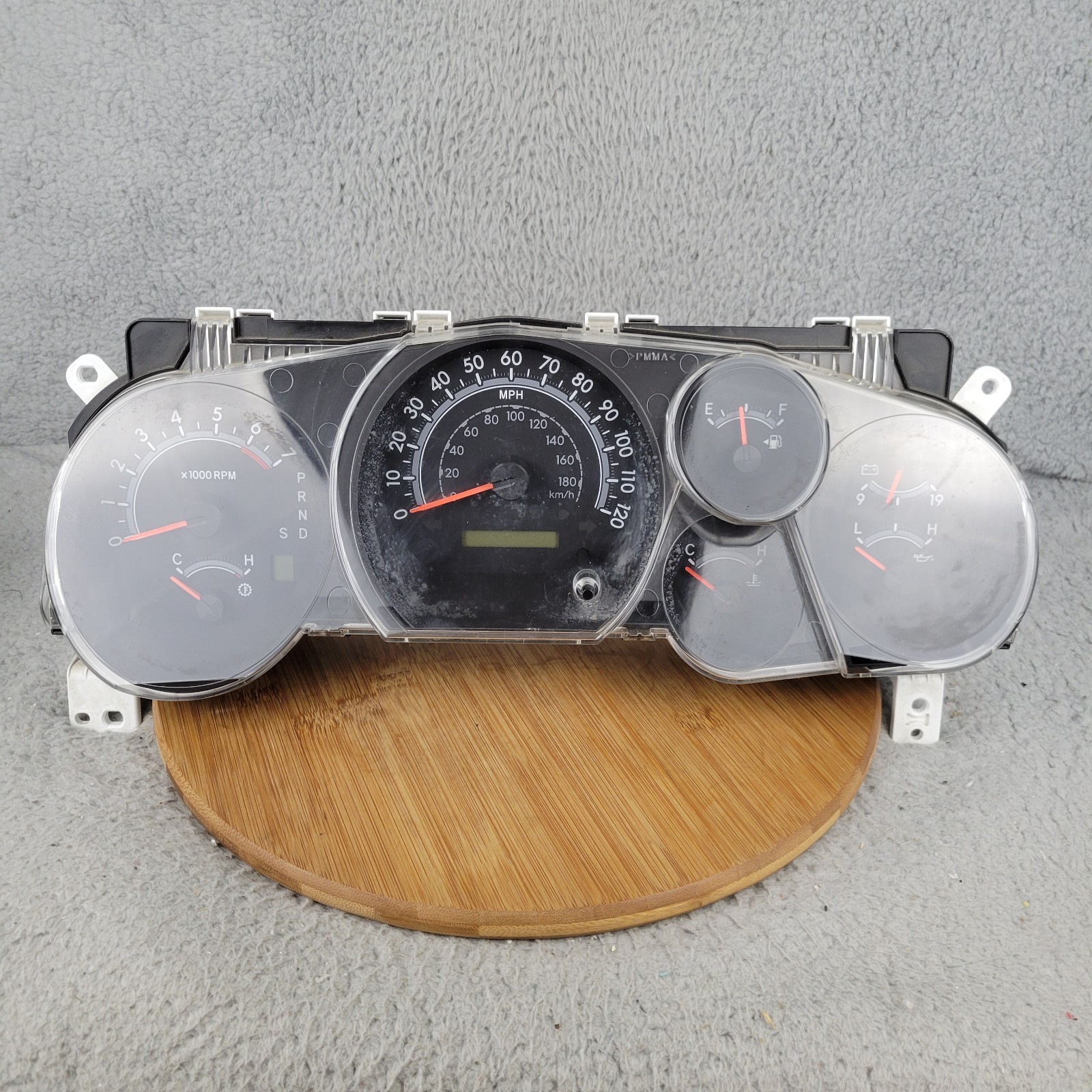 Gauge Cluster Speedometer SR5 5.7L V8 2WD 769166-280A OEM 2008 Toyota Tundra