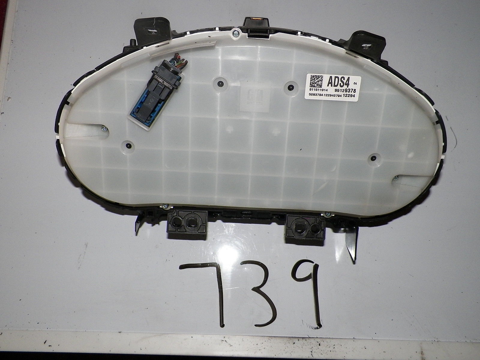 2013 13 CHEVROLET CRUZE TACH TEMP FUEL 39K SPEEDOMETER HEAD CLUSTER GAUGES