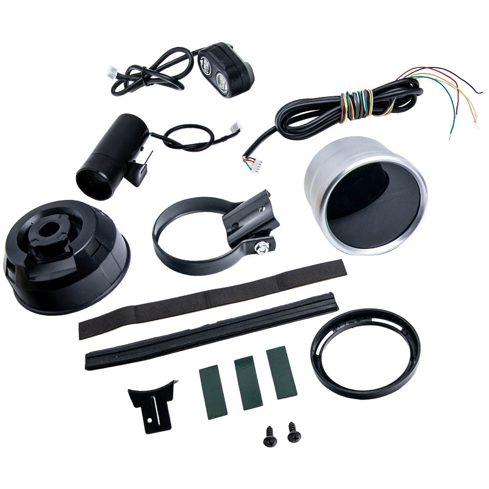 3.5” Car Tachometer Gauge 0~11000 RPM for 1-8 (1,2,3,4,5,6,7,8) cylinder 12V