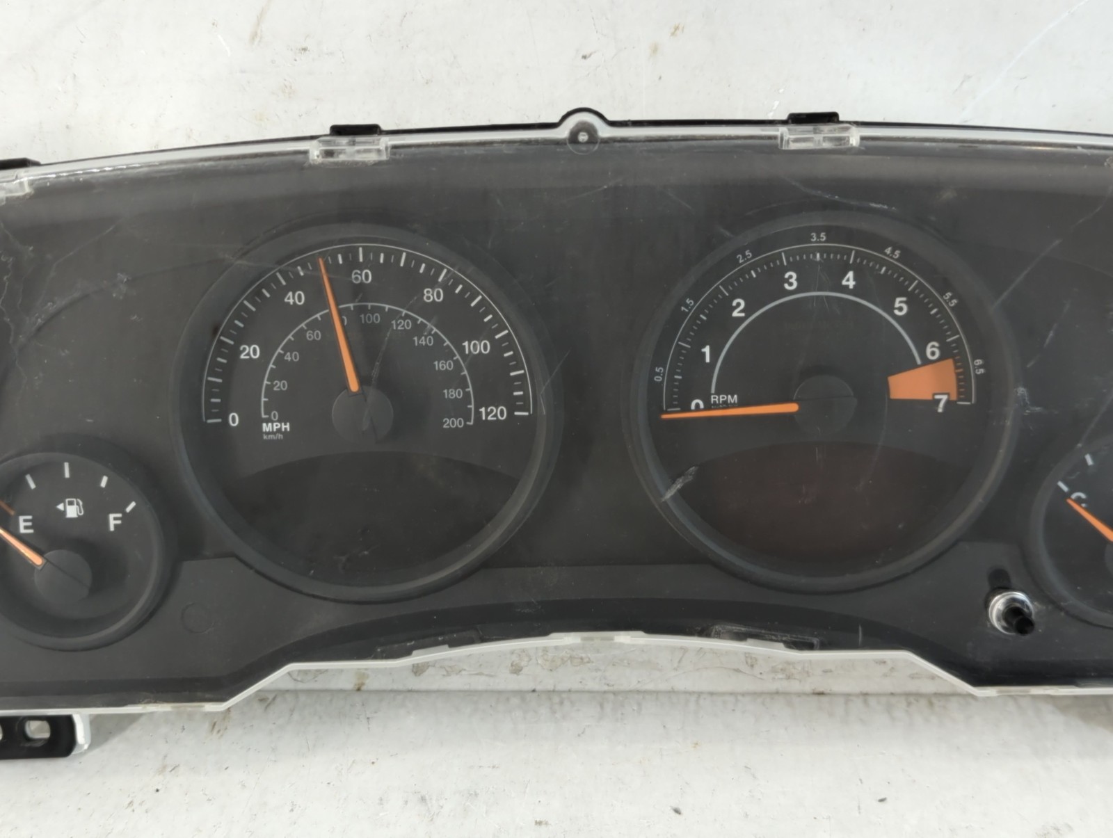 2014-2014 Jeep Compass Speedometer Instrument Cluster Gauges 56054258ae NOHMA