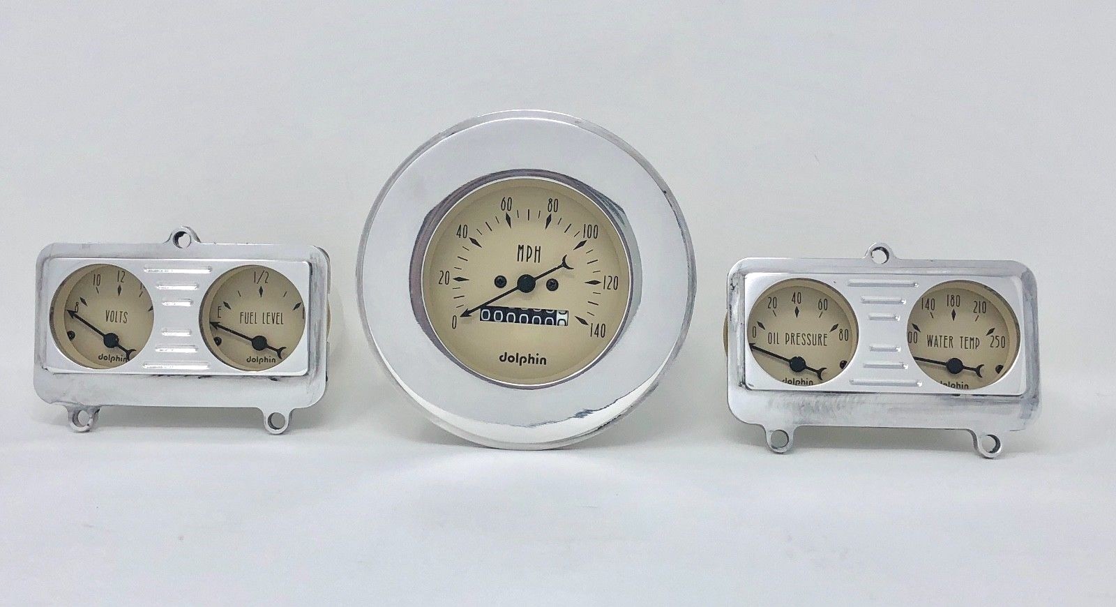 1941 1942 1943 1944 1945 1946 1947 Dodge Truck 5 Gauge Dash Panel Set Tan