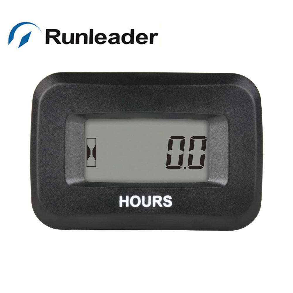 DC 5V to 60V Digital SVC Hour Meter for Lawn Mower Tractor Marine Compressor ZTR