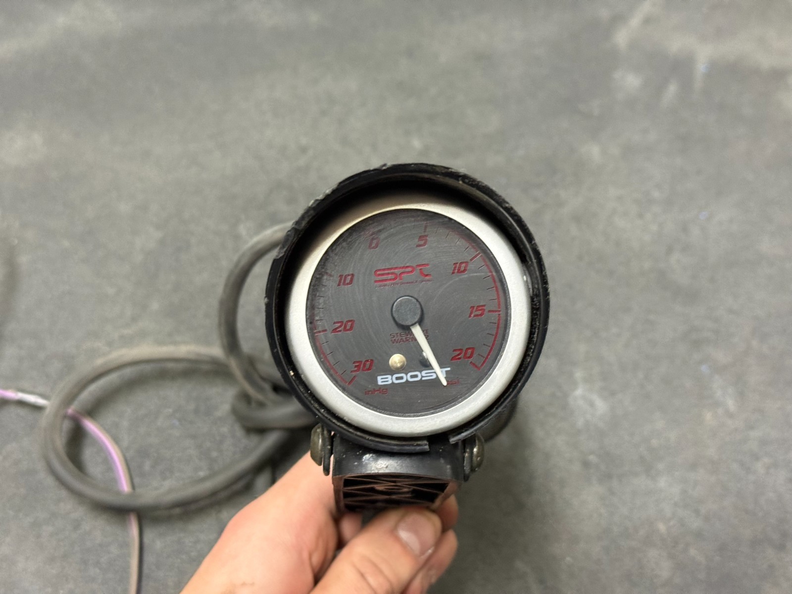 2009-2014 Subaru WRX STI SPC Factory OEM Boost Gauge Assembly