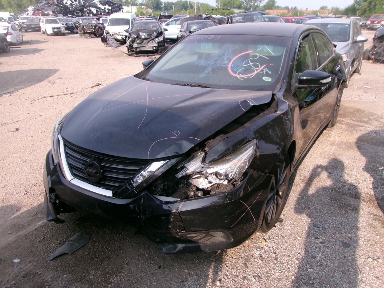 Speedometer Cluster 4 Cylinder MPH Base Fits 16-17 ALTIMA 2108895