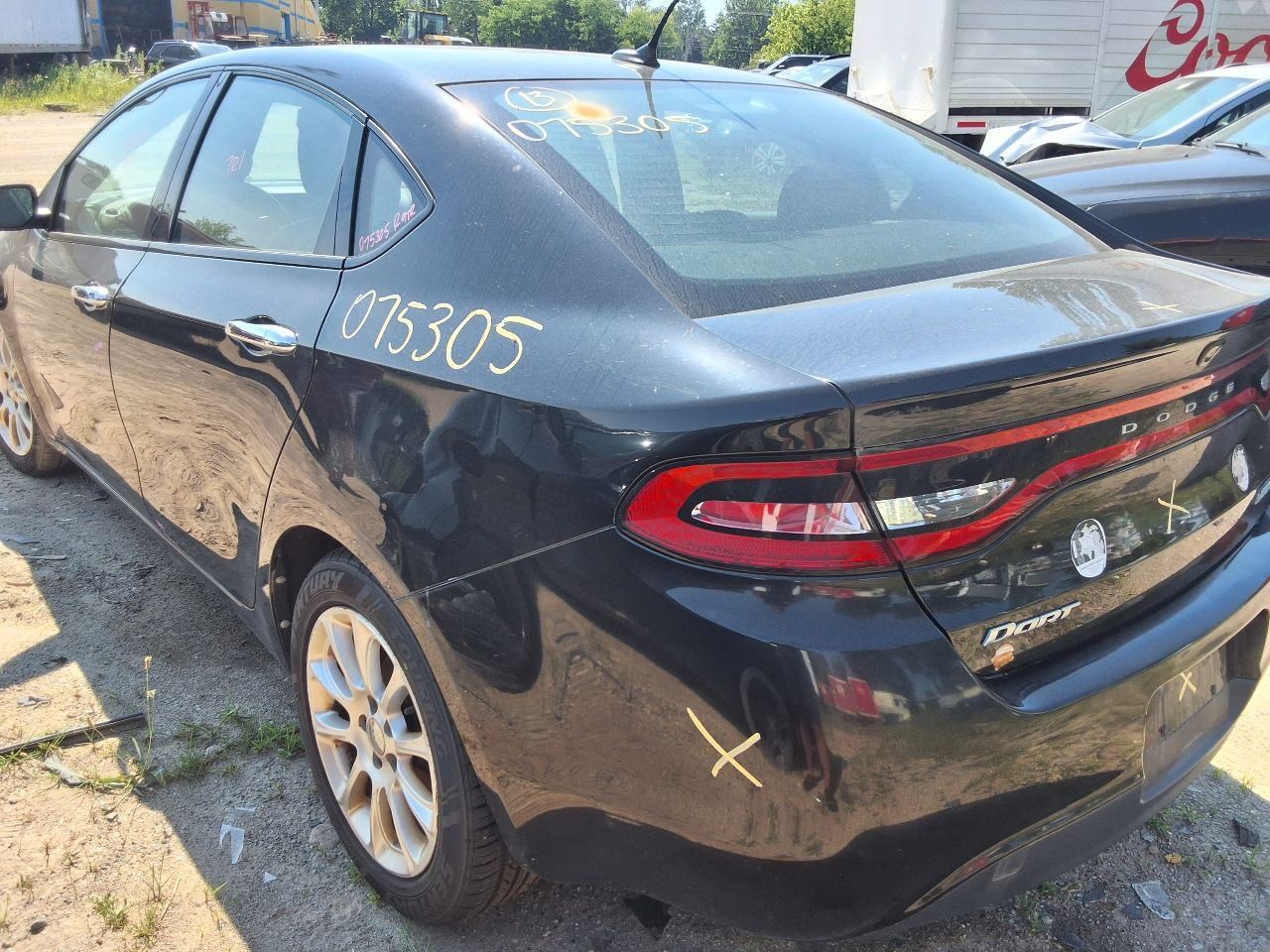 Speedometer Cluster KPH 240 Digital ID 5091894AE Fits 13 DART 1375608