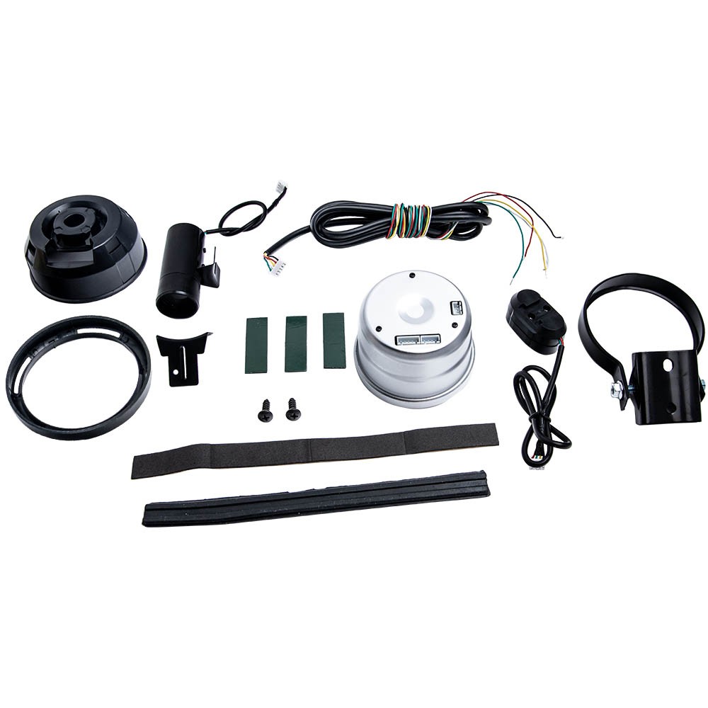 3.5” Car Tachometer Gauge 0~11000 RPM for 1-8 (1,2,3,4,5,6,7,8) cylinder 12V