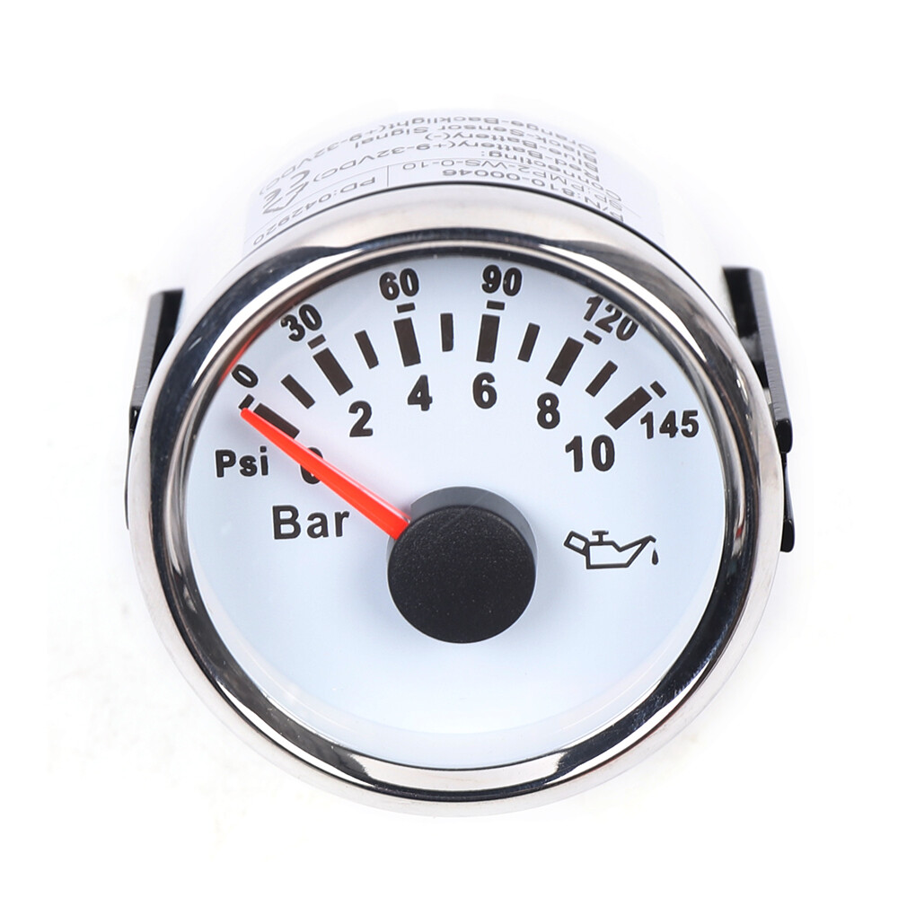 Universal 6 Gauge Kit GPS Speedometer Fit Car Marine Boat Truck Yacht Waterproof