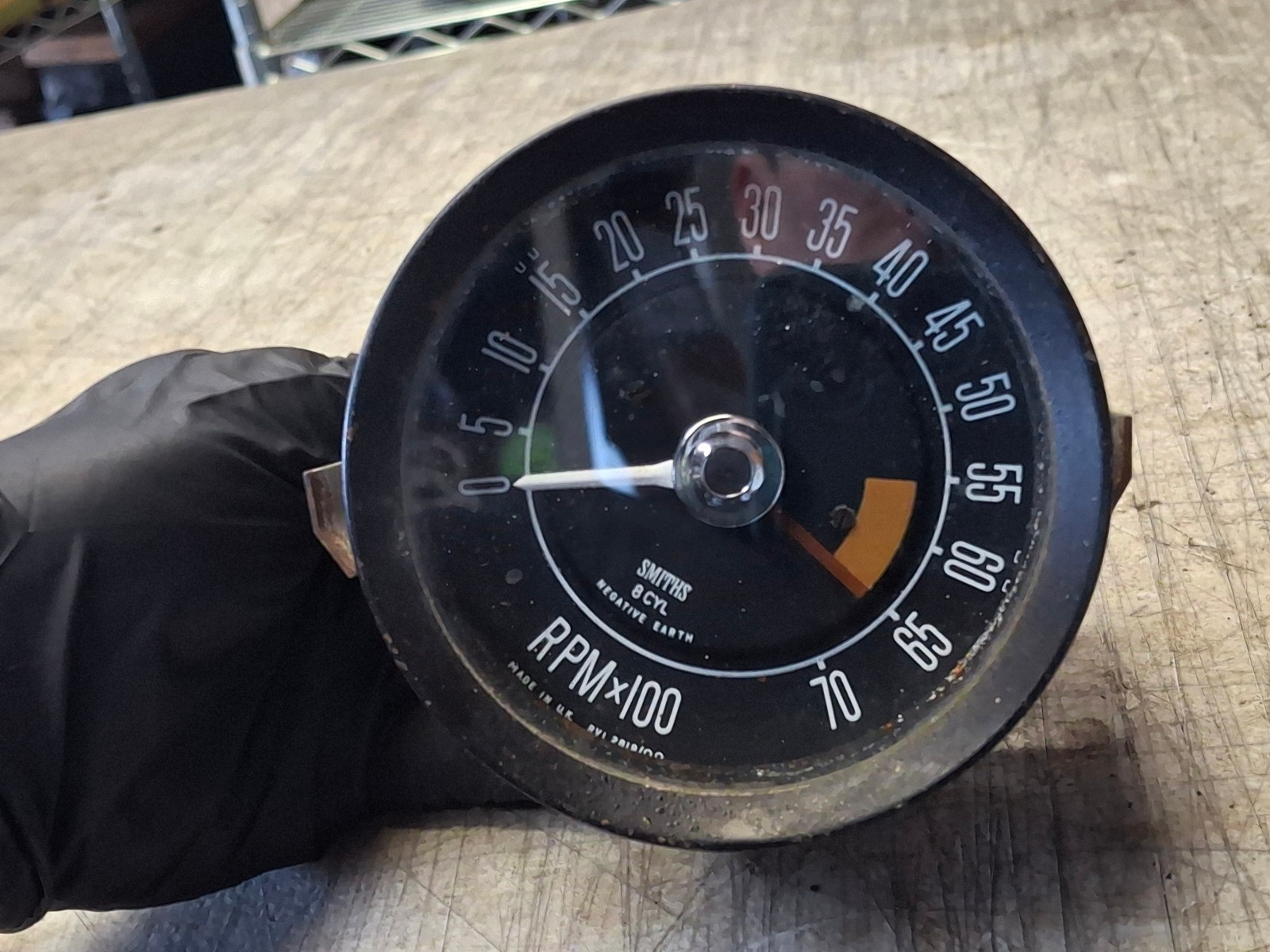 Smiths 8 Cylinder RV1 2819/00 Rev Counter / Tachometer Triumph Stag Mark l V8