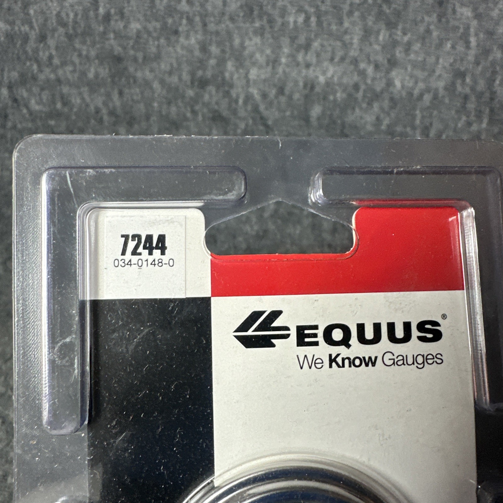 Equus Oil Pressure Gauge 7244 7000 Series 0-100 psi 2 in. Mechanical Full Sweep