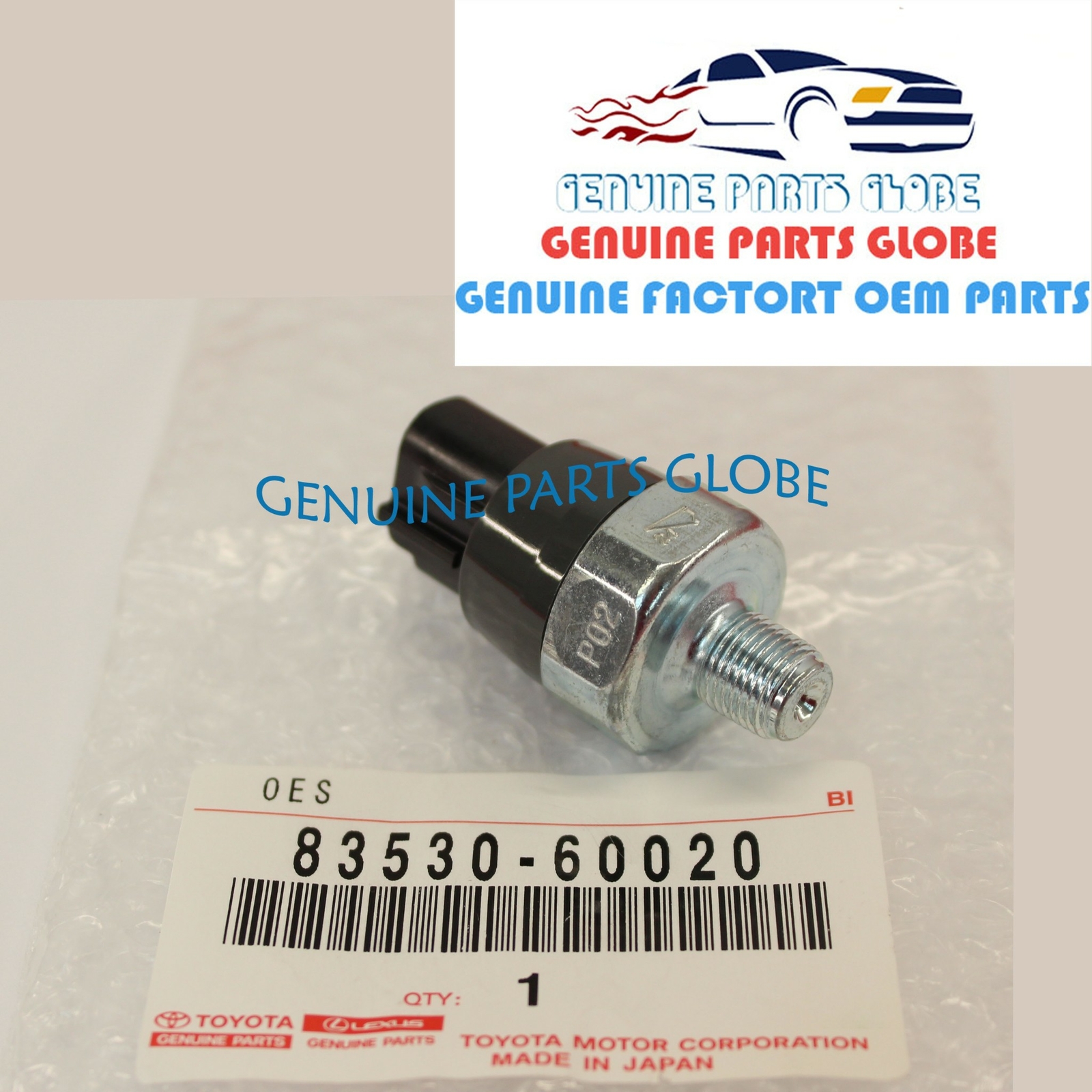 GENUINE OEM TOYOTA TACOMA 4RUNNER SIENNA TUNDRA OIL PRESSURE SWITCH 83530-60020