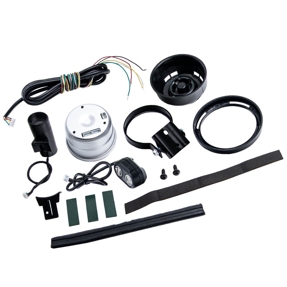 3.5” Car Tachometer Gauge 0~11000 RPM for 1-8 (1,2,3,4,5,6,7,8) cylinder 12V