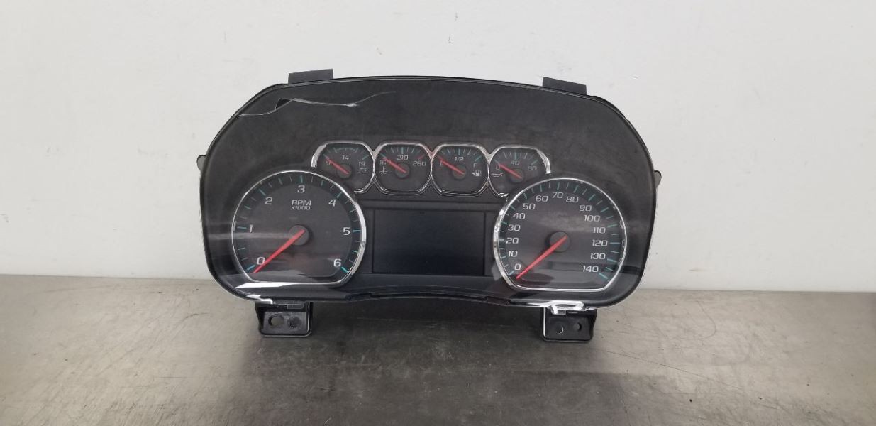 16 CHEVY SILVERADO 1500 LT SPEEDOMETER INSTRUMENT GAUGE CLUSTER 5.3L 84026892
