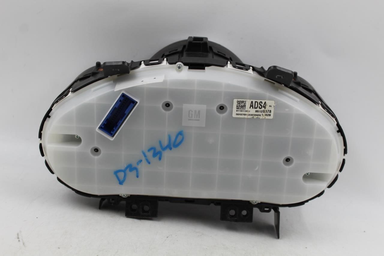 Speedometer 133K Miles MPH With Black Cluster 2013-14 CHEVROLET CRUZE OEM #33700