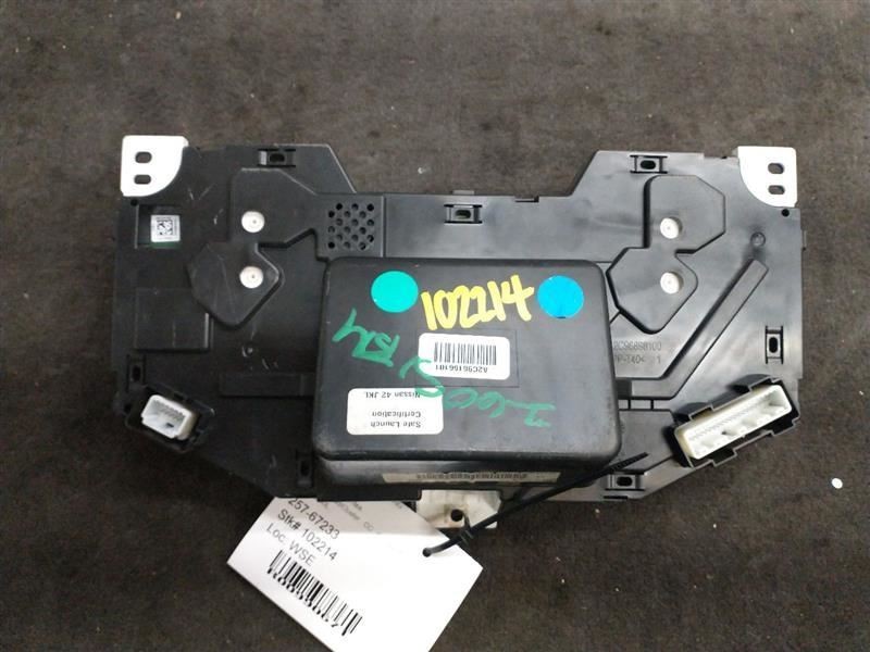 Speedometer Cluster 4 Cylinder MPH Base Fits 16-17 ALTIMA 990671
