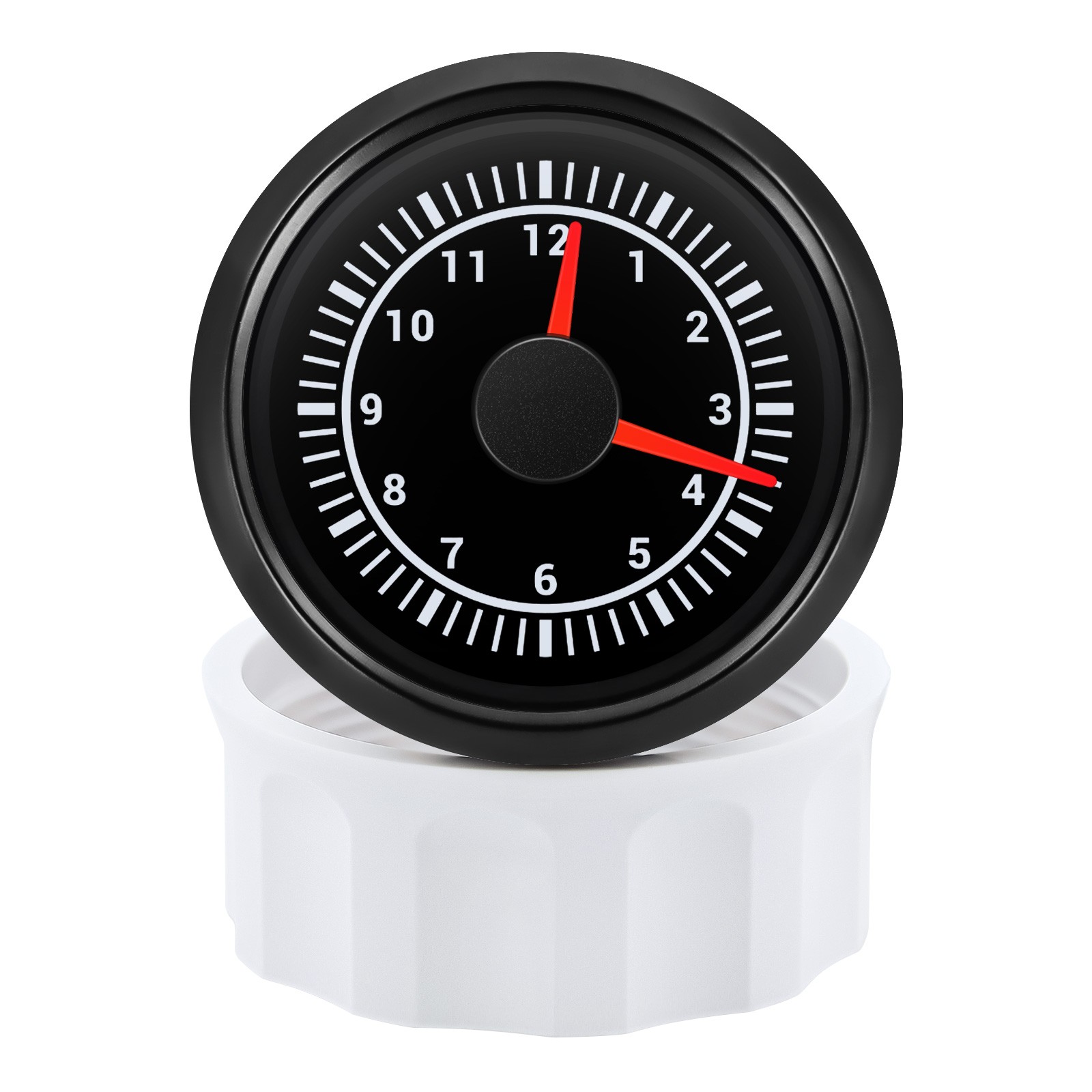 8 Gauge Set 85mm Black GPS Speedometer 160MPH Tacho 8000RPM Gauge Waterproof