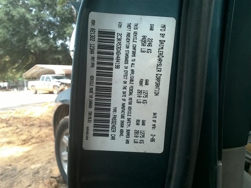 Speedometer Cluster 140 MPH With Information Center Fits 06 300 56044939AH