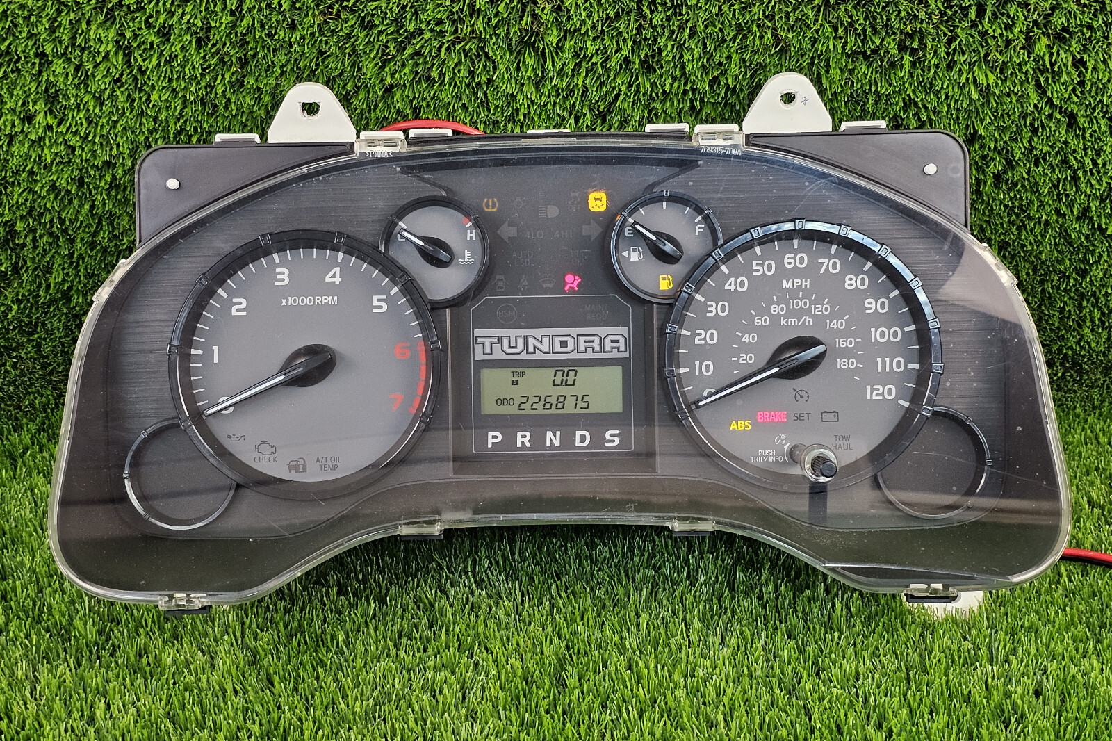 Toyota Tundra 2014 Instrument Cluster Speed meter gauges Oem used