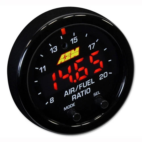 AEM 30-0334 X-Series OBDII Wideband UEGO AFR Sensor Controller Gauge with OBD2