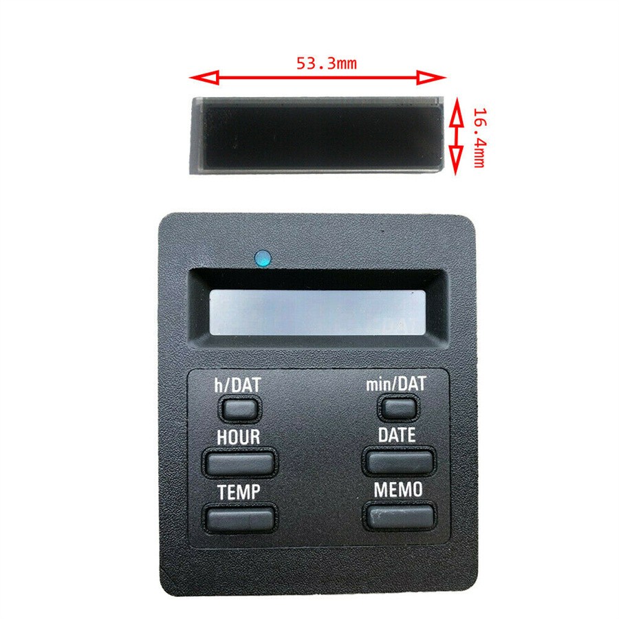 For BMW E28 E30 318i 325i 525i 535i OBC 6-Button Computer LCD Display Screen USA
