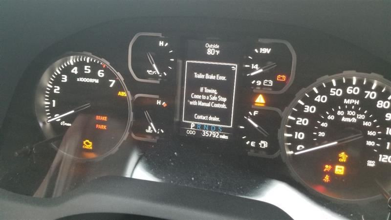 21 TOYOTA TUNDRA SR5 SPEEDOMETER INSTRUMENT GAUGE CLUSTER 5.7L 838000CU41
