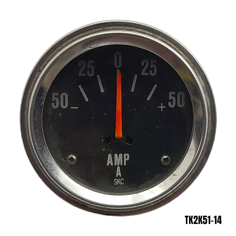 Fits For Ammeter Ampere Meter Gauge -30 +30 Black NOS Vintage Classic Car