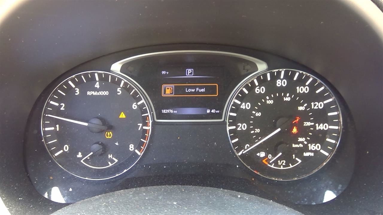 Speedometer Cluster 4 Cylinder MPH Base Fits 16-17 ALTIMA 726700