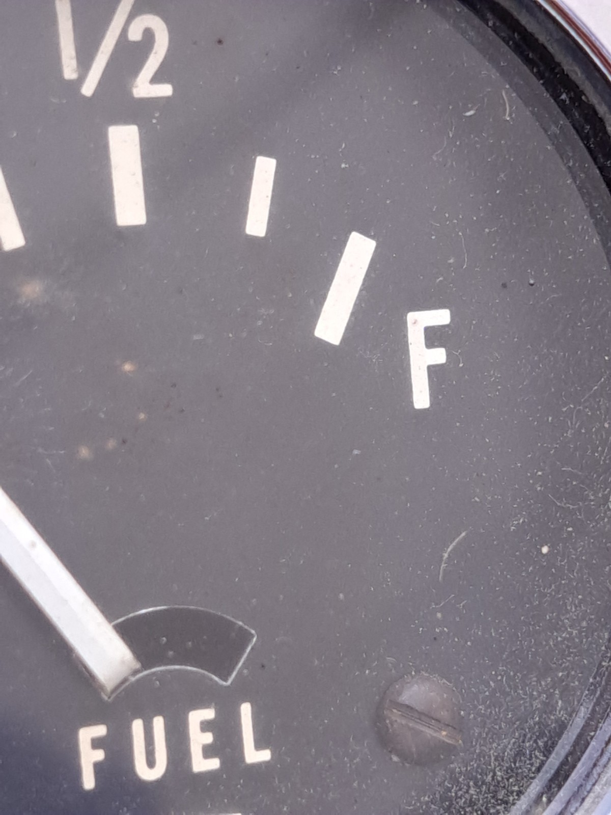 Vintage STEWART WARNER 6V Electric FUEL GAS Gauge, VW Bug, Hot Rat Rod #428066
