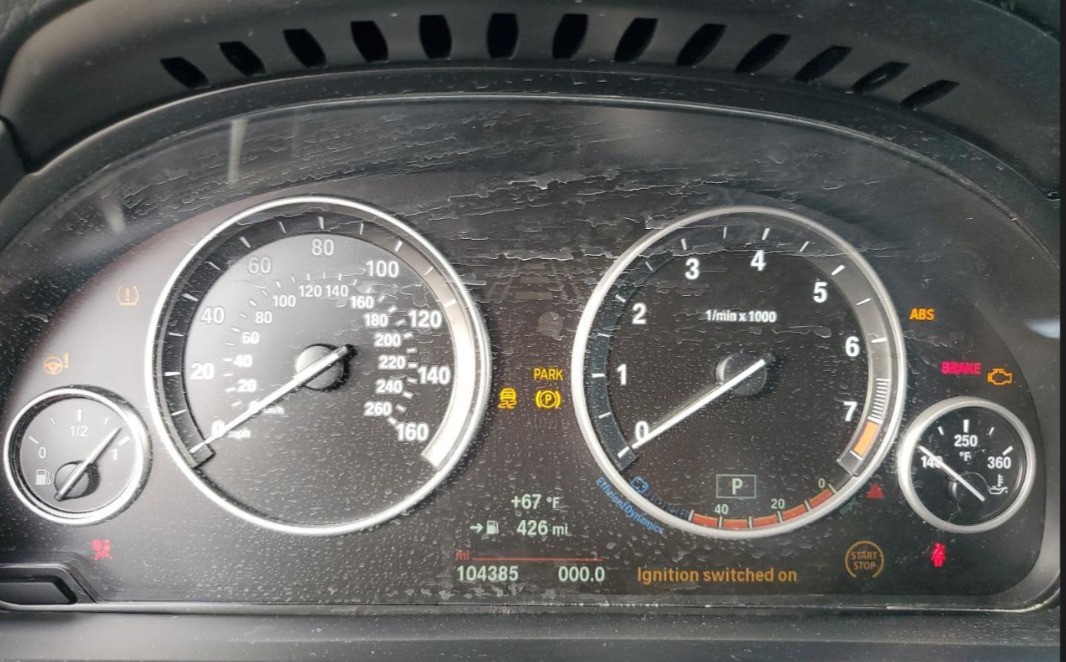 2014-2018 X5 OE Speedometer Gauge Cluster 104K Miles BMW