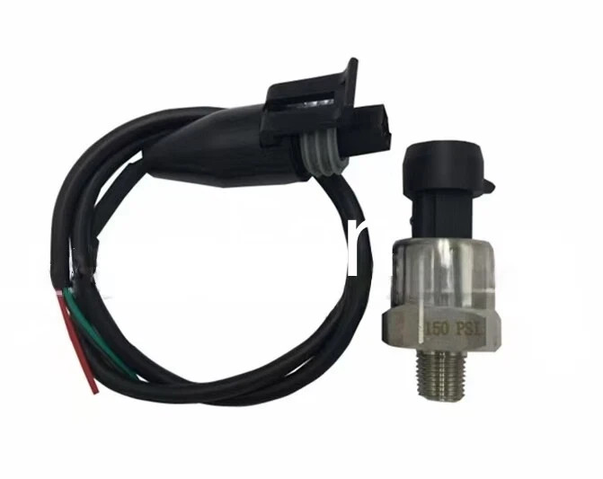 DC 5V 0-150 psi 1/8″ NPT Oil Fuel Air Water Pressure Sensor Transducer & Cable