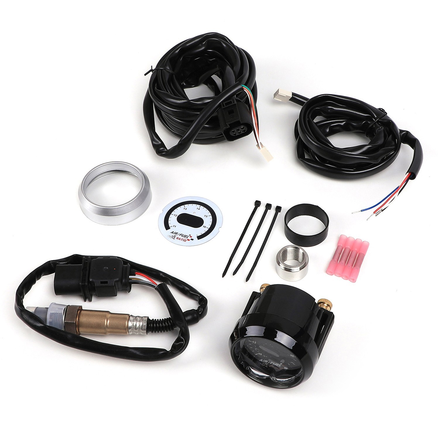 For 30-4110 UEGO Wideband O2 Air Fuel Ratio Gauge AFR 52mm w/4.9 LSU Sensor USA