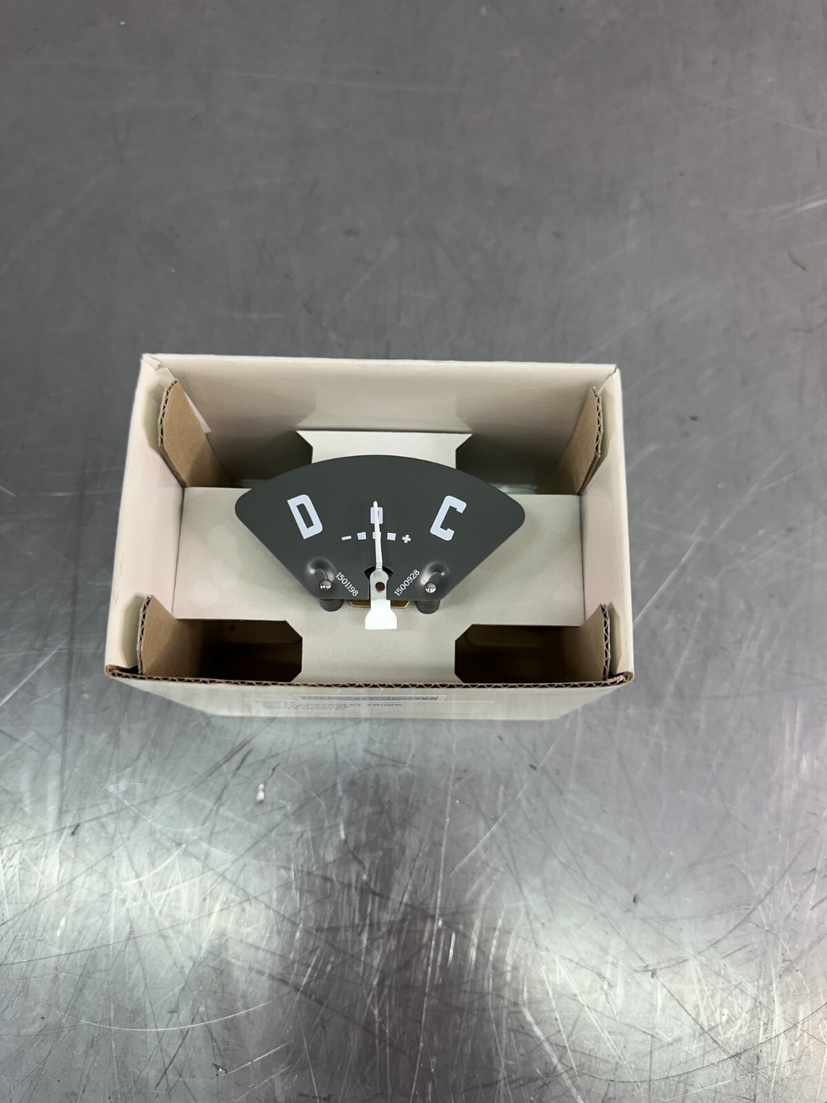 1950-53 CHEVY TRUCK BATTERY / AMP GAUGE 1/2 3/4 1 TON # 50-9264