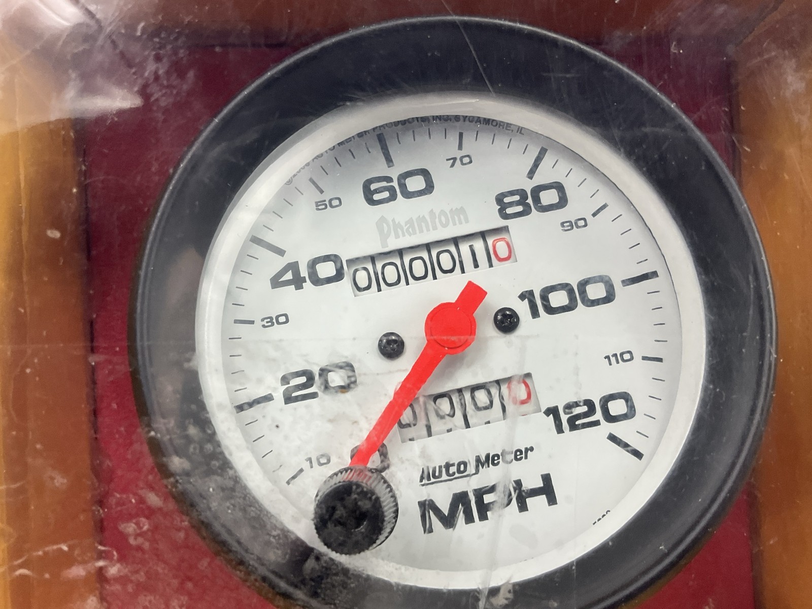 Auto Meter 5892 Phantom Series 3-3/8″ 120 MPH Mechanical Speedometer Gauge