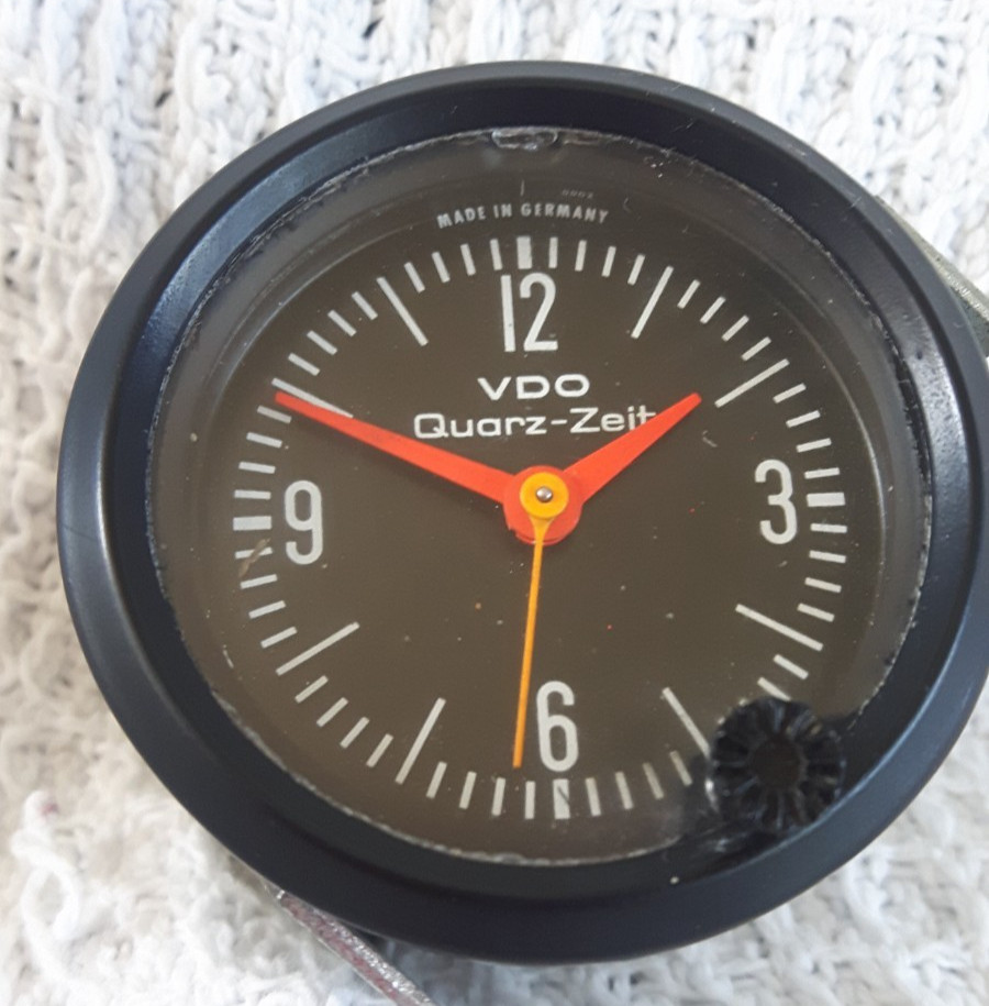 VOLKSWAGON GOLF GTI MK1 RABBIT DASH BOARD DASHBOARD CLOCK. TVR TAIMAR BMW R80 ?