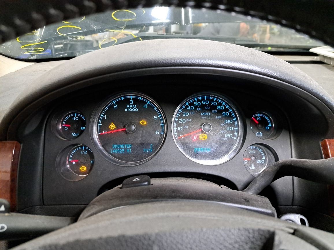 2010 Silverado Truck/Pickup 1500 Speedometer Head/Instrument Cluster Sku#4475813