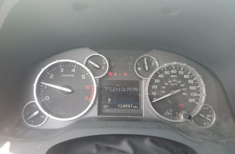 2014 Toyota Tundra Speedometer Cluster Cluster MPH Used