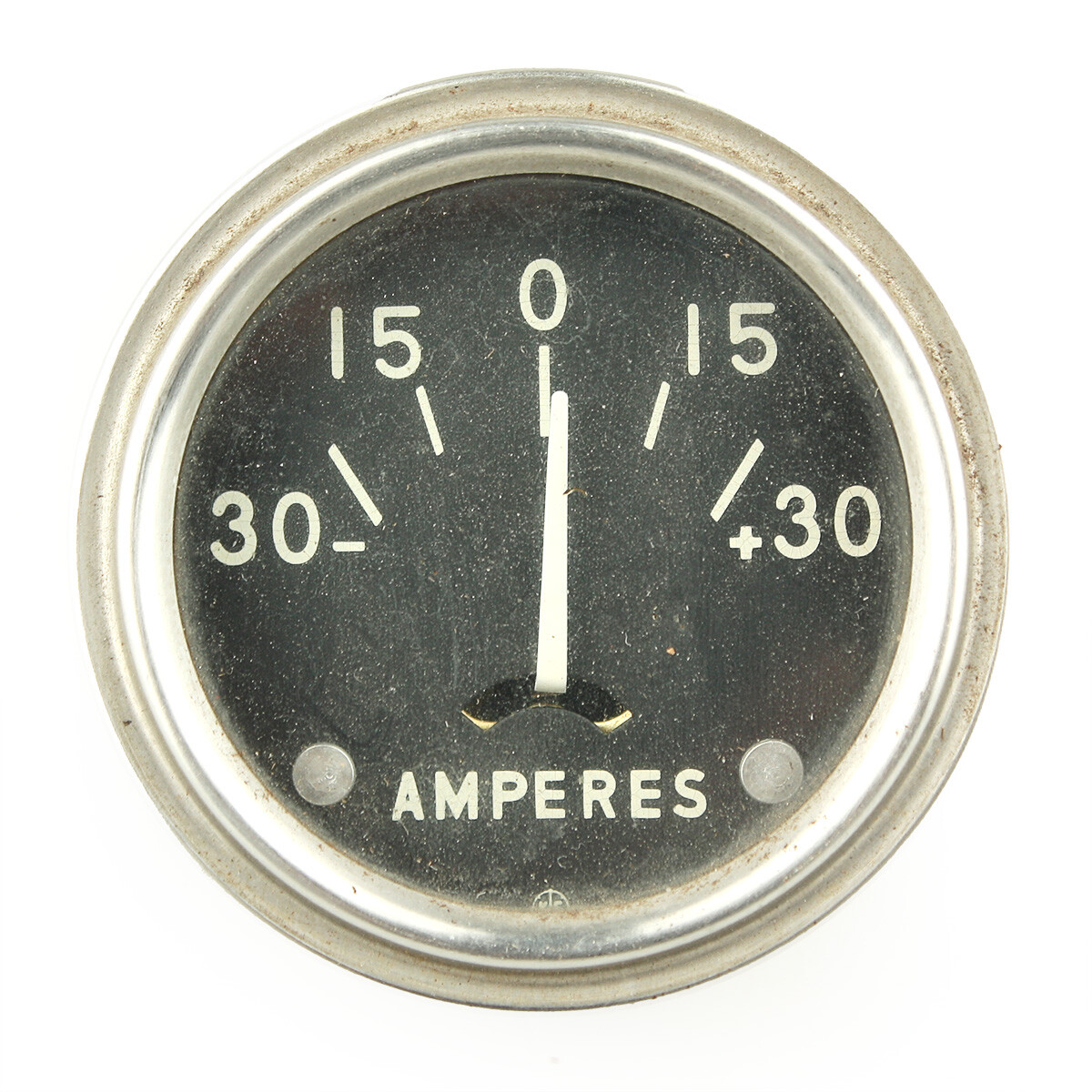 For Ammeter Ampere Meter Gauge -30 +30 Black NOS Vintage Classic Car