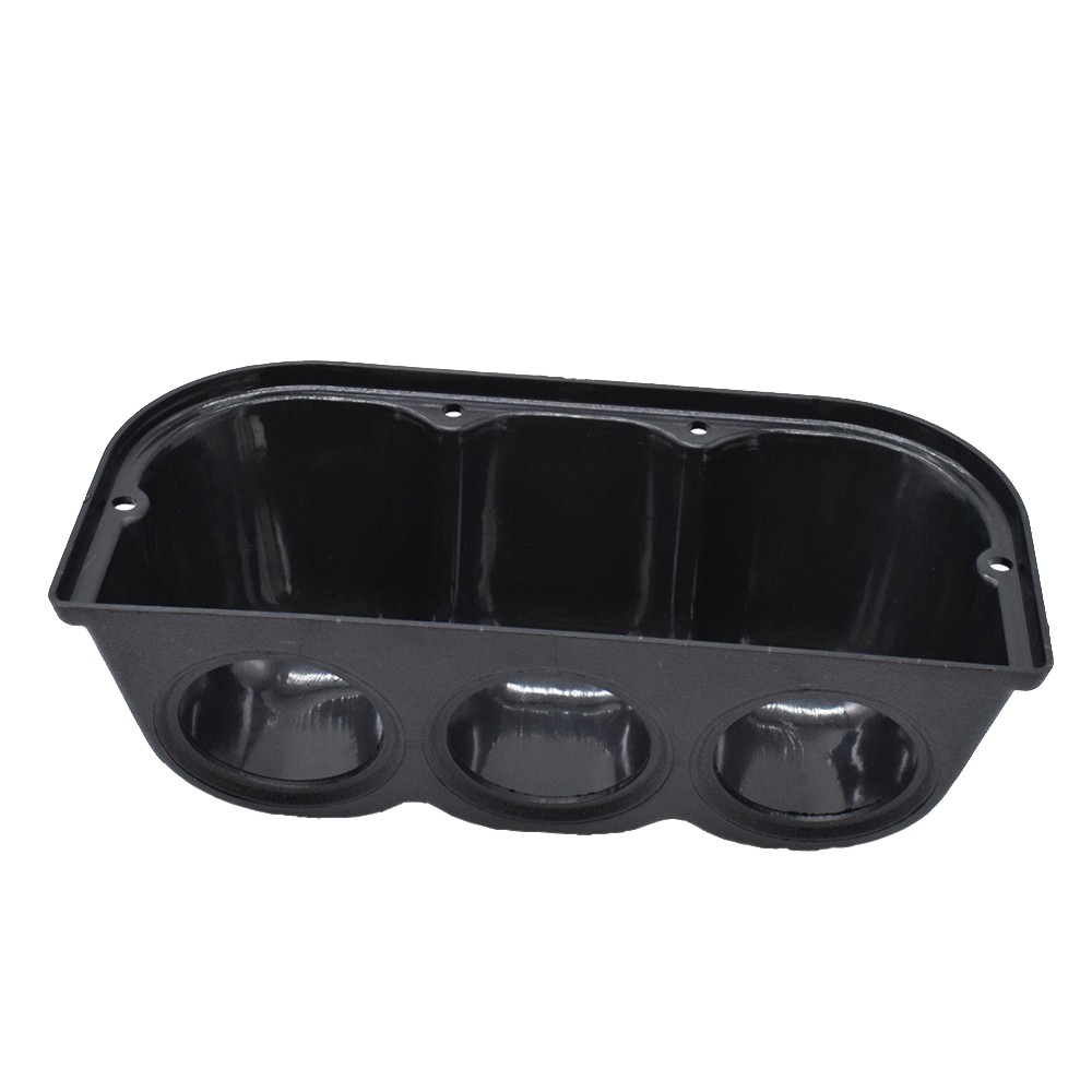 2Inch 52mm Universal Triple 3 Hole Car Gauge Pod Holder Dashboard Mount Bracket