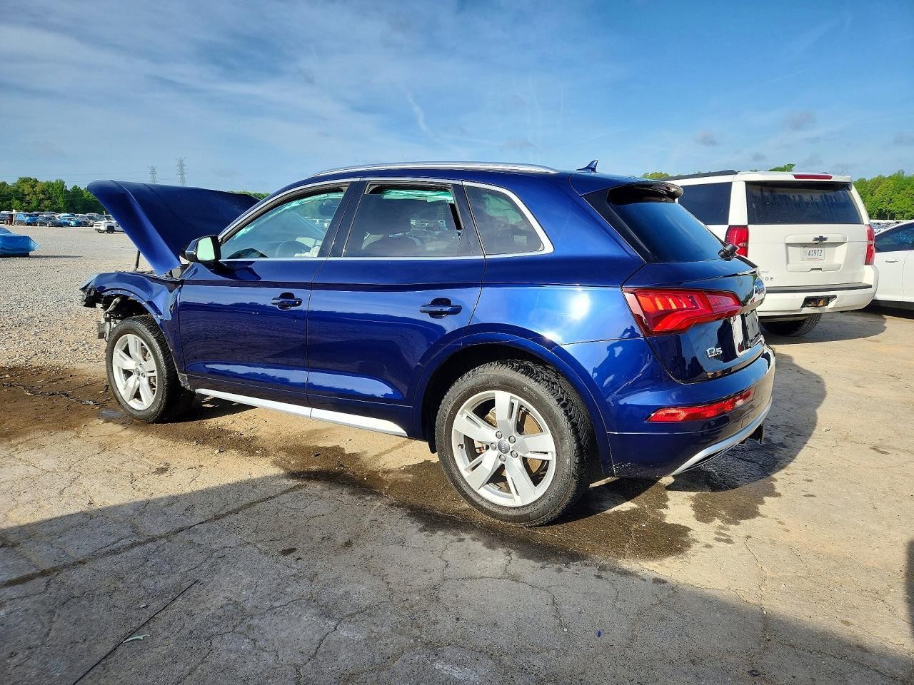 Used Speedometer Gauge fits: 2018 Audi Q5 MPH ID 8W5920890D Grade A