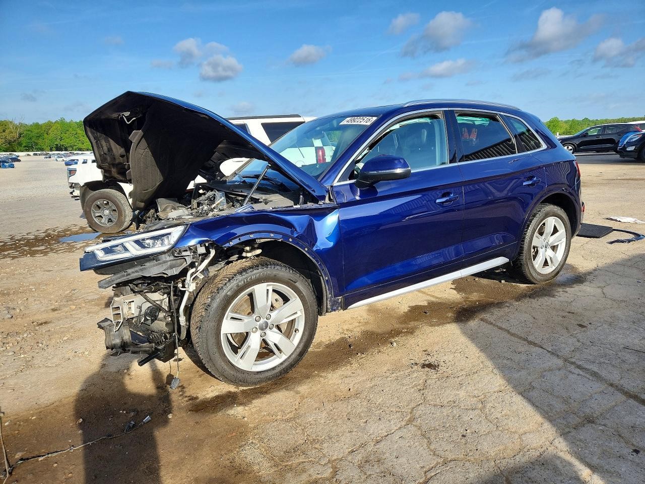 Used Speedometer Gauge fits: 2018 Audi Q5 MPH ID 8W5920890D Grade A