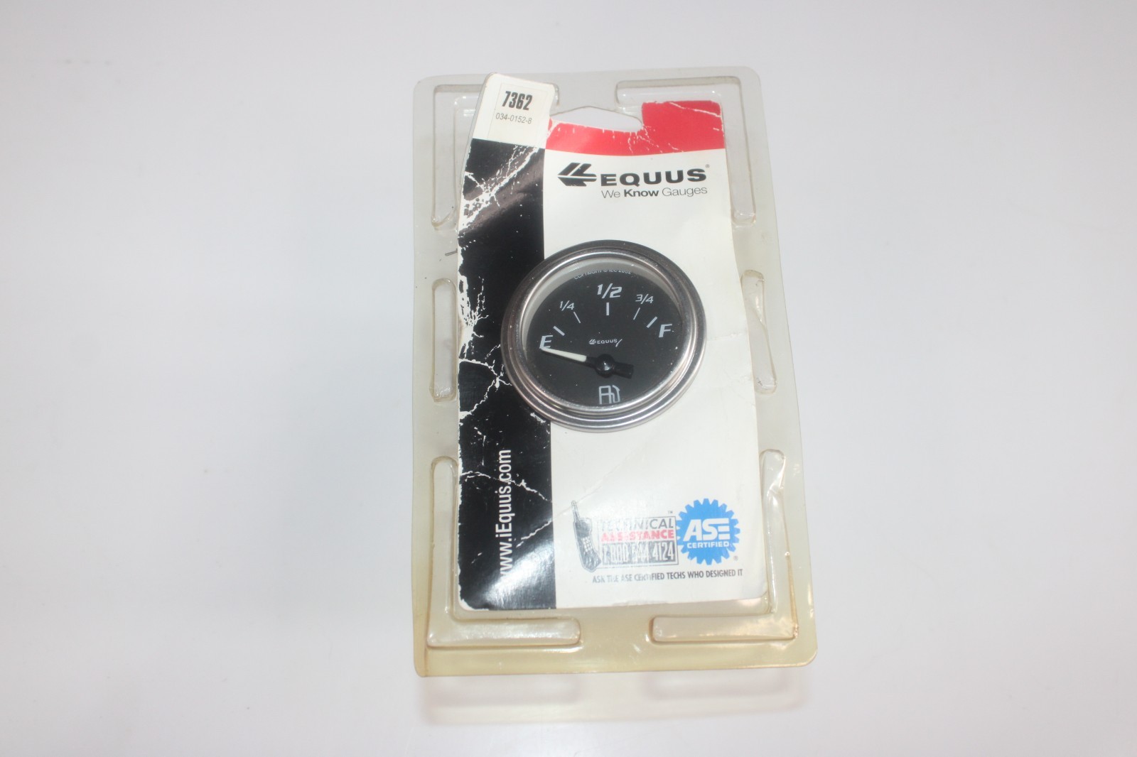 Equus 2″ Fuel Level Gauge 7000 Series Fuel Level Short Sweep Electric (7362)