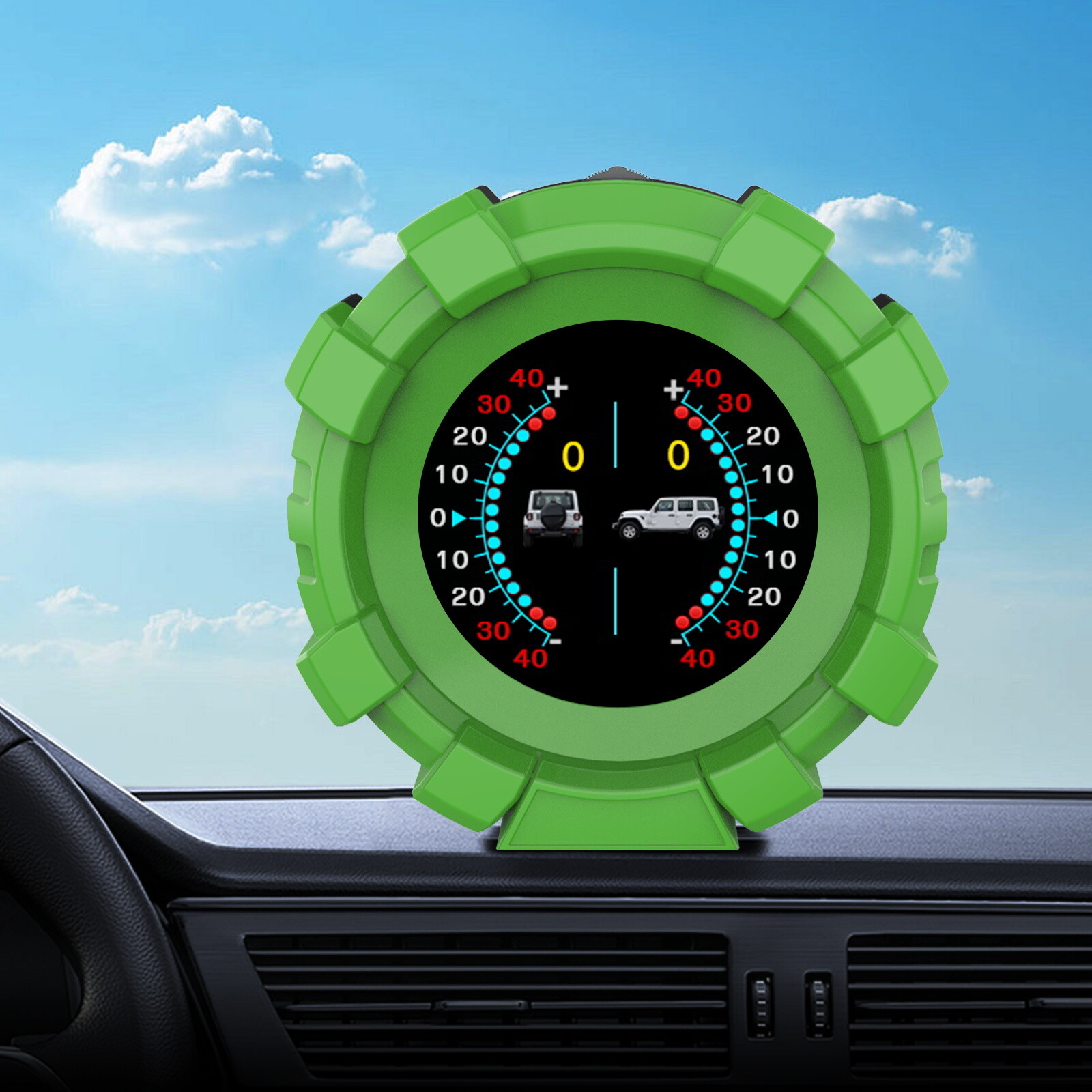 Car Digital GPS Speedometer Gauge Off-Road 4×4 Inclinometer Compass MPH KM/H