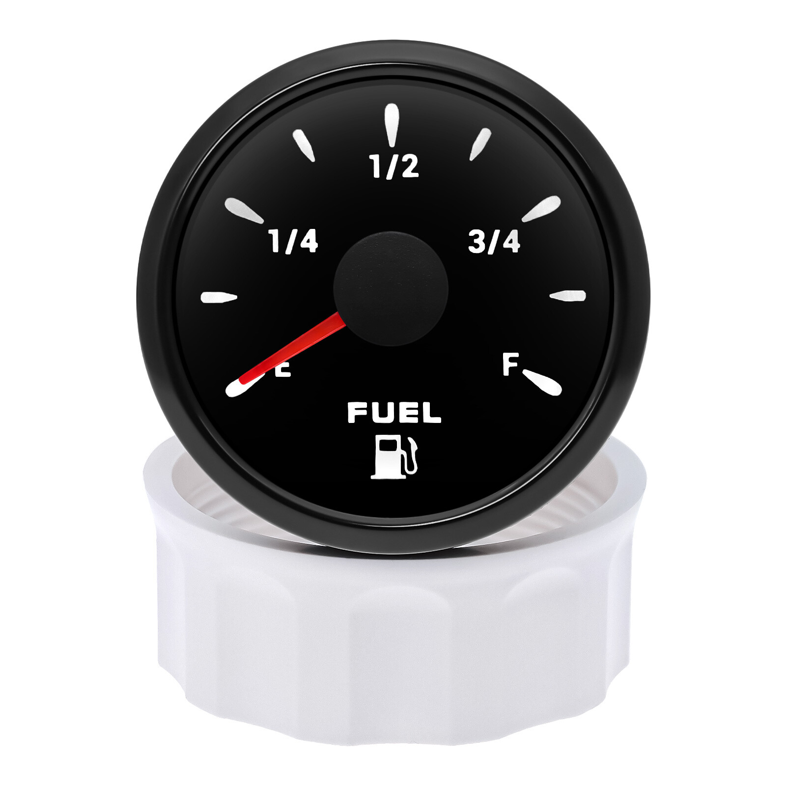 8 Gauge Set 85mm Black GPS Speedometer 160MPH Tacho 8000RPM Gauge Waterproof