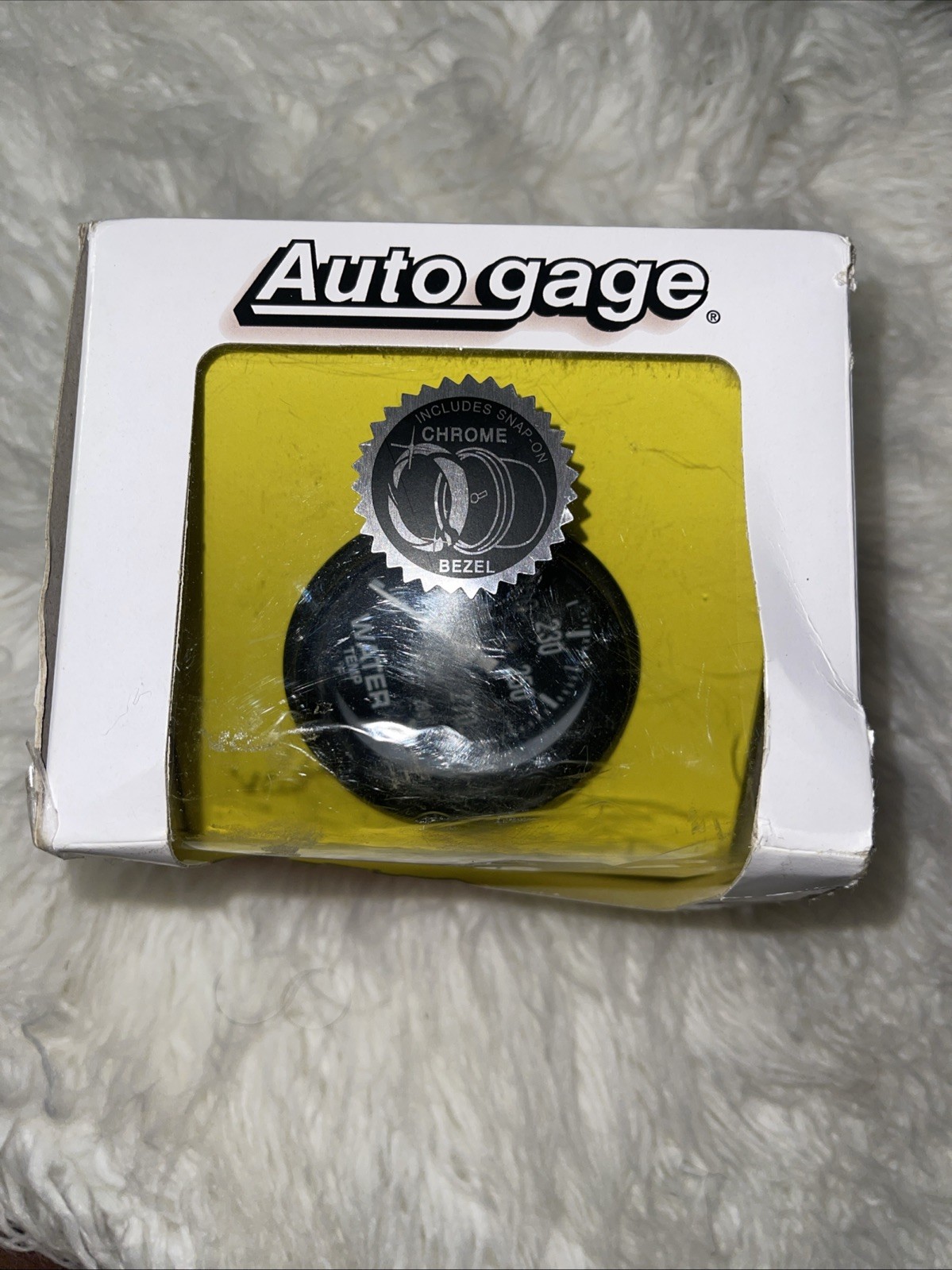 AutoMeter 2313 Auto Gage 2-5/8” Mechanical Gauge Water Temperature