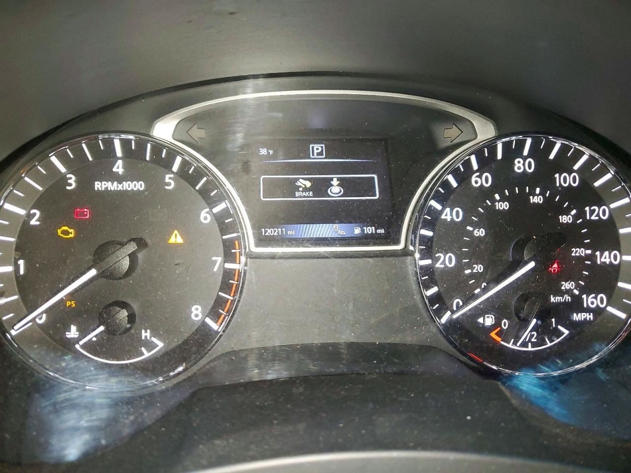 Speedometer Cluster 4 Cylinder MPH Base Fits 16-17 ALTIMA 5377516