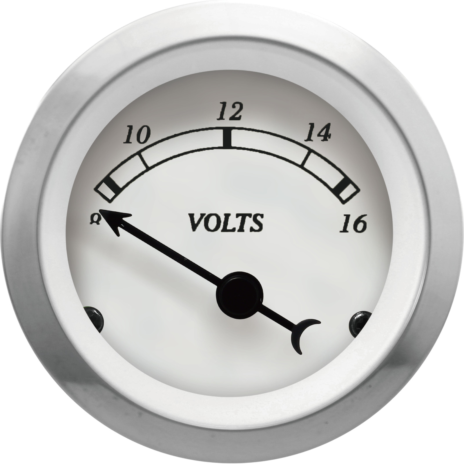 MOTOR METER RACING Classic 52mm 2-1/16″ Electrical Volt Meter Gauge 8 ~ 16V