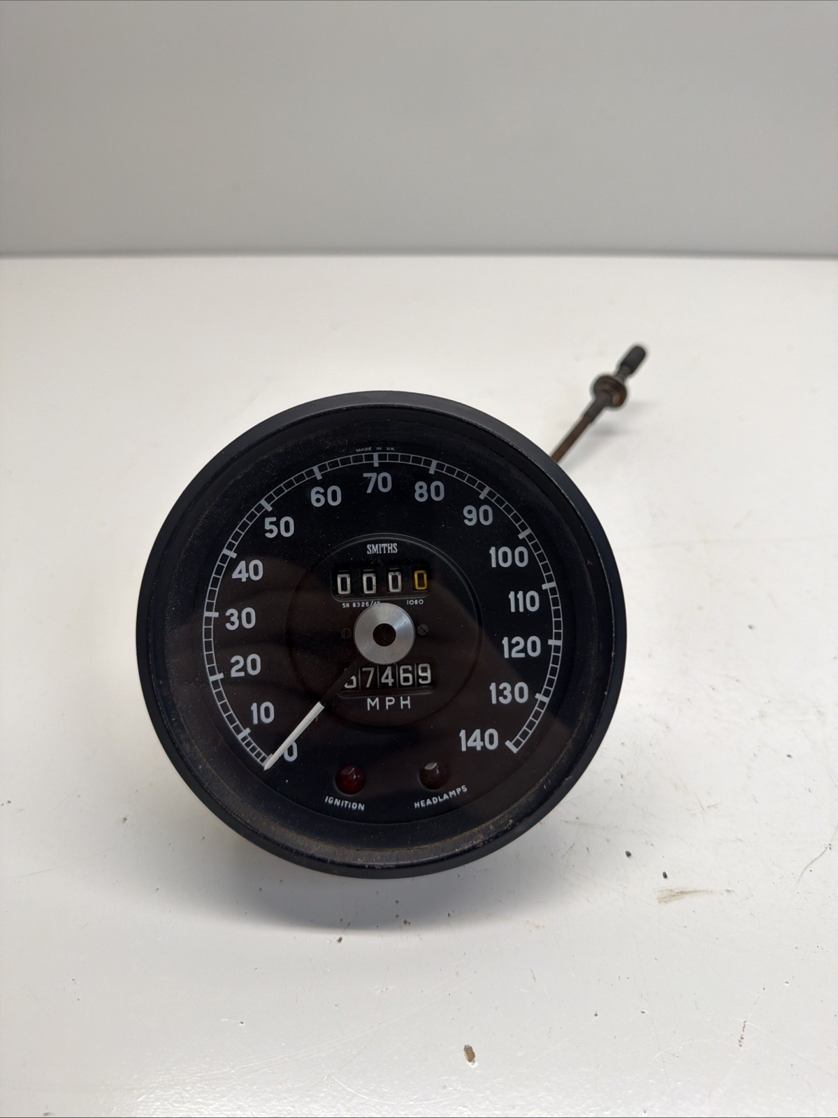 Smiths Speedometer 140MPH Fits Jaguar 420G SN6326/49. 108