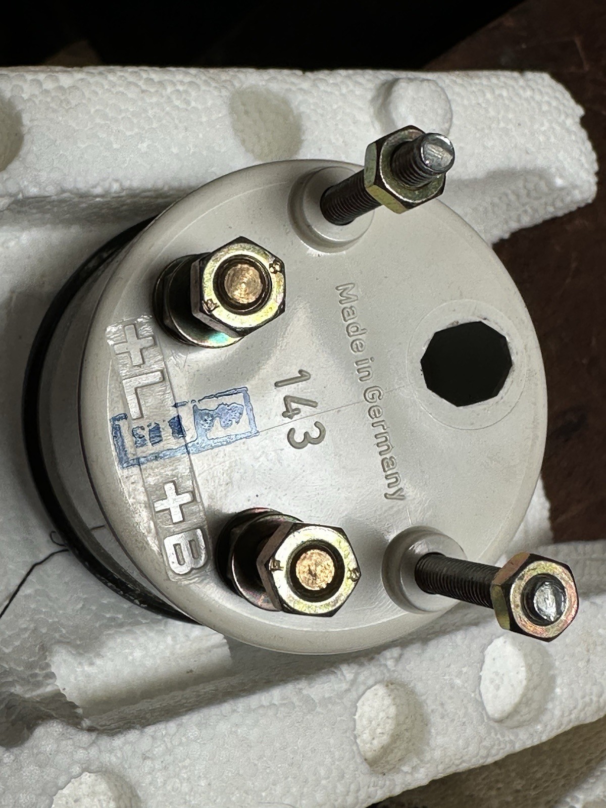 NOS VDO Amperemeter Amp Gauge Audi BMW Fiat NSU Opel Volvo VW 52mm 190.00403902