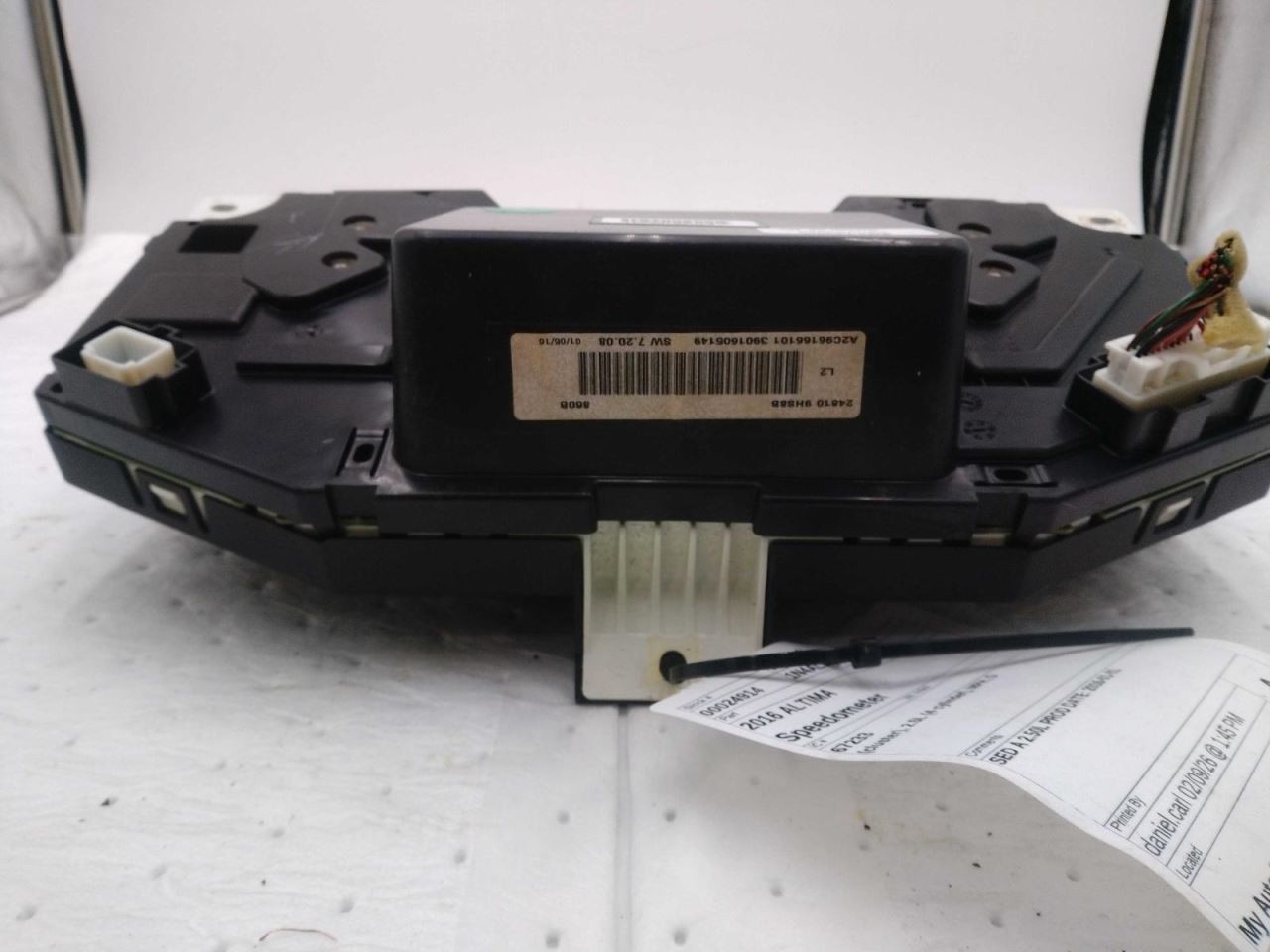 Speedometer Cluster 4 Cylinder MPH Base Fits 16-17 ALTIMA 657121