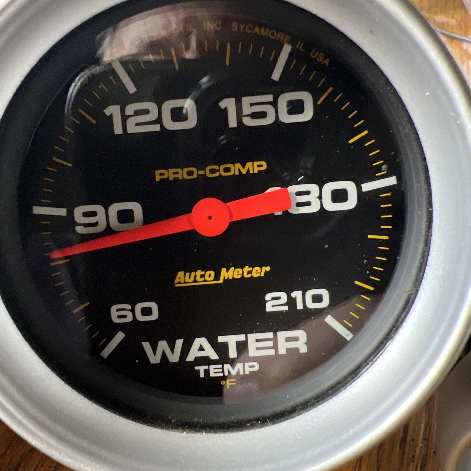 Autometer Water Temperature And Oil Pressure Gauges W Temp Module & Misc. Parts